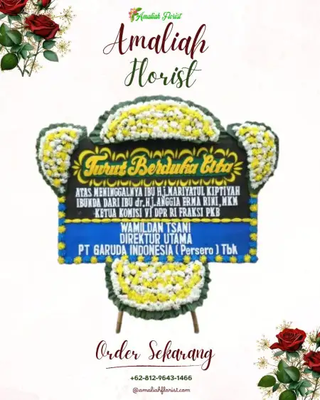 Papan Bunga Duka Karangan